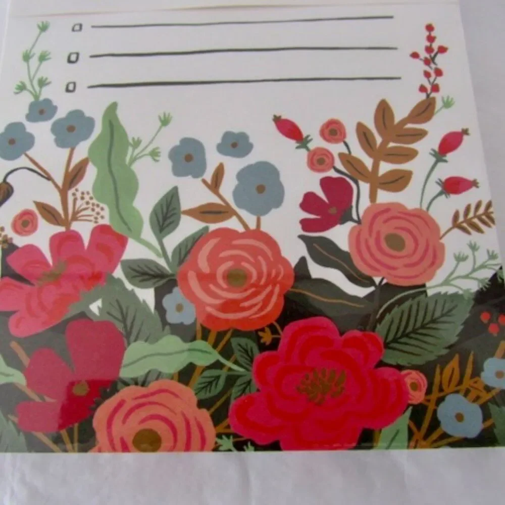 Rifle Paper Co Note Pad To Do List New in Packaging